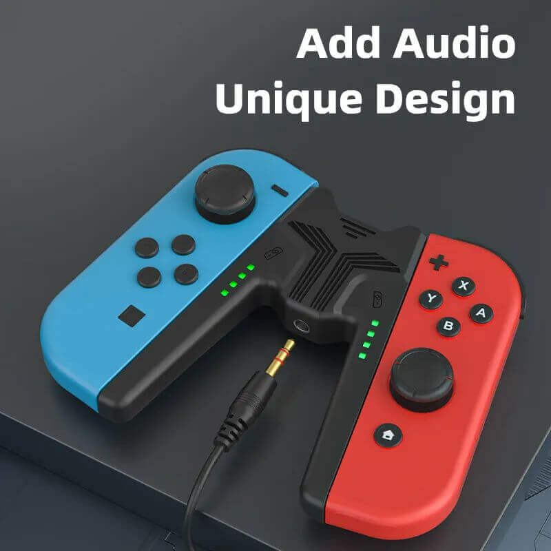 Grip Uchwyt do Joy-Con Nintendo Switch z audio (opcja)