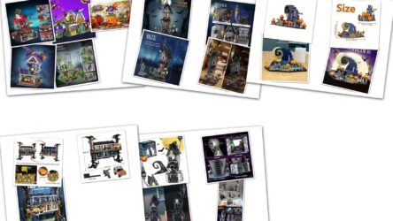 Przerażające konstrukcje: Twórz mroczne budowle z klocków kompatybilnych z LEGO
